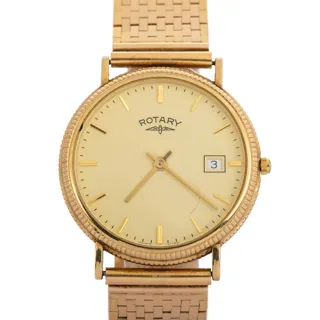 Rotary 33mm 9K gold