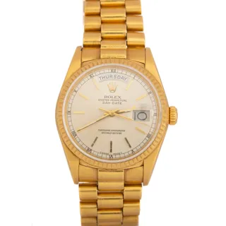 Rolex Day-Date 36 18038 35mm Yellow gold