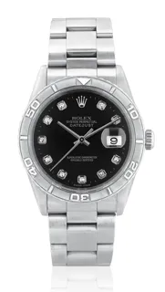 Rolex Datejust Turn-O-Graph 16264 Stainless steel Black