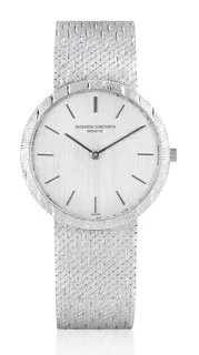 Vacheron Constantin 6352 18k white gold Silver