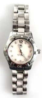 TAG Heuer Aquaracer WAF1312 Stainless steel White