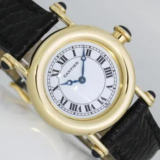 Cartier Diabolo 1440 27mm Yellow gold White