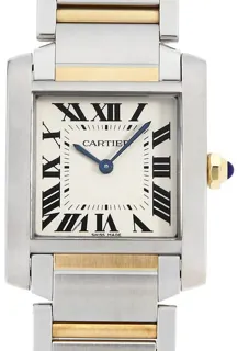 Cartier Cougar W2TA0003 25mm Yellow gold and Stainless steel White