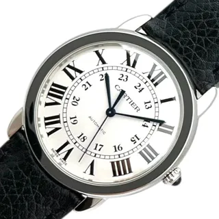 Cartier Ronde Croisière de Cartier WSRN0021 36mm Steel Silver