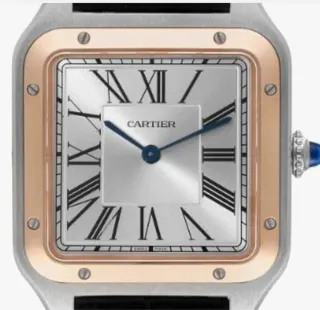 Cartier Santos Dumont W2SA0011 43.5mm Stainless steel Silver