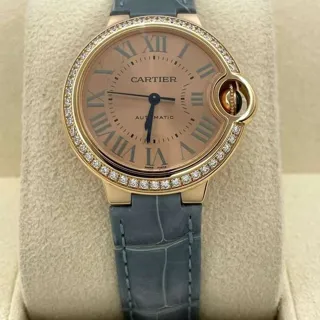 Cartier Ballon Bleu de Cartier WJBB0076 33mm Rose gold Golden