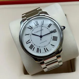 Cartier Ronde Croisière de Cartier WSRN0035 40mm Stainless steel Silver