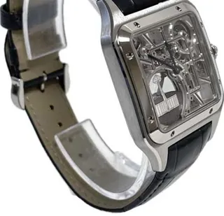 Cartier Santos Dumont WHSA0032 31mm Stainless steel Skeletonized