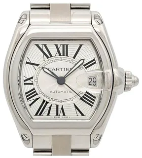 Cartier Roadster W62004V3 39mm Stainless steel Silver