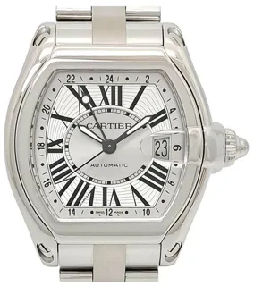 Cartier Roadster W62032X6 42mm Stainless steel Silver