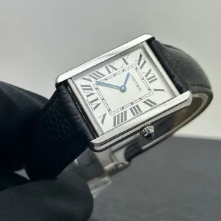 Cartier Tank Solo 3169 27mm Stainless steel Silver