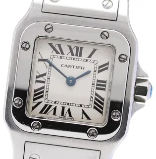 Cartier Santos W20056D6 24mm Stainless steel Champagne