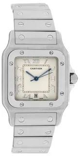 Cartier Santos Galbée 987901 24mm Stainless steel Champagne