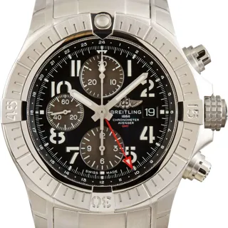 Breitling Avenger A24315101B1A1 45mm Stainless steel Black