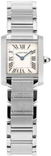 Cartier Tank Française W51008Q3 25mm Stainless steel Silver