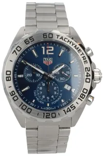 TAG Heuer Formula 1 CAZ101K 43mm Stainless steel Blue