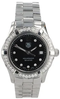 TAG Heuer Aquaracer WAF141D 27mm Stainless steel Black