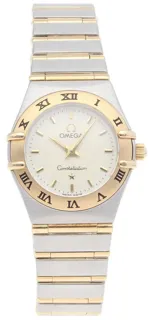 Omega Constellation 1262.30.00 Yellow gold and Stainless steel cream