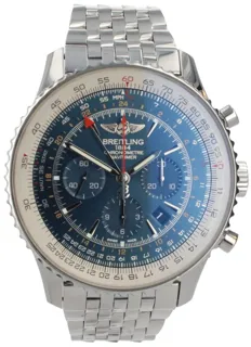 Breitling Navitimer AB0441 48mm Stainless steel Blue