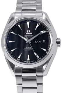 Omega Aqua Terra 231.10.43.22.01.002 43mm Stainless steel Black