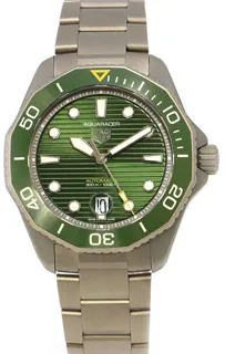 TAG Heuer Aquaracer WBP208B.BF0631 43mm Titanium Green