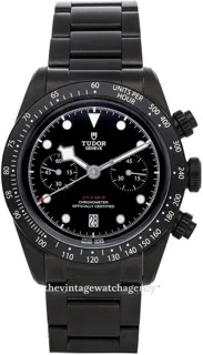 Tudor Black Bay Chronograph 79360DK-0001 Stainless steel Black