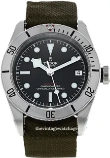 Tudor Black Bay Steel M79730-0004 41mm Stainless steel Black