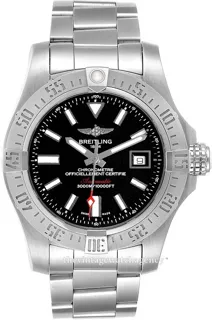 Breitling Avenger A17331101B1A1 Stainless steel Black