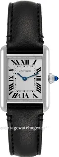 Cartier Tank Must WSTA0060 22mm Stainless steel Silver