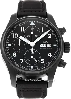 IWC Pilot IW387905 Ceramic and Titanium Black