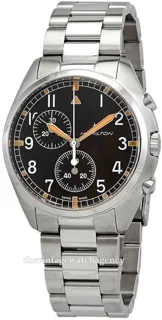 Hamilton Khaki Aviation H76522131 41mm Stainless steel Black