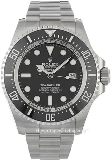 Rolex Sea-Dweller Deepsea 126660-0001 Stainless steel Black