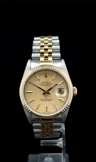 Rolex Datejust 36 16233 Yellow gold and Stainless steel