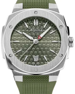 Alpina AL-220K2AE6 34mm Stainless steel Green