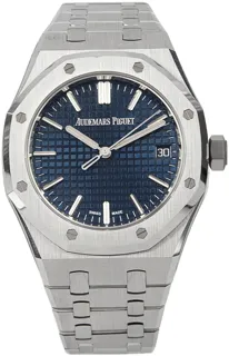 Audemars Piguet Royal Oak 15550ST.OO.1356ST.02 Stainless steel Blue