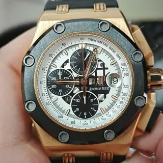 Audemars Piguet Royal Oak Offshore 26078RO.OO.D002CR.01 44mm Rose gold White