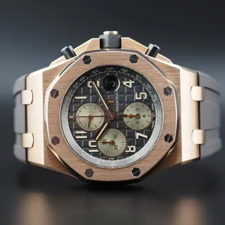 Audemars Piguet Royal Oak Offshore 26470OR.OO.A125CR.01 42mm Rose gold Gray