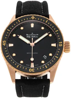 Blancpain Fifty Fathoms 5000-36S30-B52 A Sedna gold Black