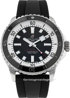 Breitling Superocean A17375211B1S1 42mm Stainless steel Black