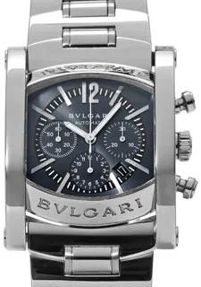 Bulgari Assioma AA44SCH 35mm Stainless steel Gray