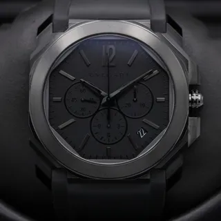 Bulgari Octo BGO 41 S CH 41mm Stainless steel Black