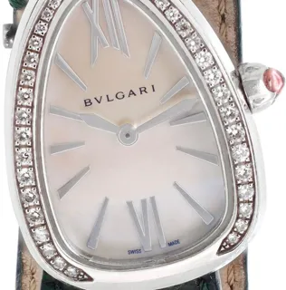 Bulgari Serpenti 20mm Stainless steel White