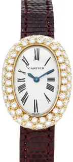 Cartier Baignoire 65292 Yellow gold Cream