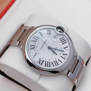 Cartier Ballon Bleu 42mm W69012Z4 42mm Stainless steel Silver