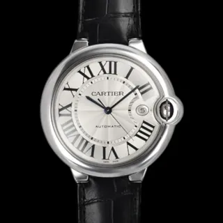 Cartier Ballon Bleu 42mm W69016Z4 42mm Stainless steel Silver