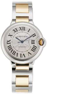 Cartier Ballon Bleu Yellow gold and Stainless steel Silver