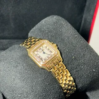 Cartier Panthère 866919 22mm Yellow gold Champagne