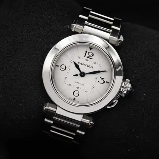 Cartier Pasha WSPA0013 35mm Stainless steel Silver