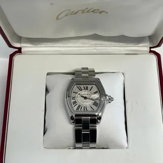 Cartier Roadster 2510 37mm Stainless steel Silver