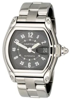 Cartier Roadster 2510 37mm Stainless steel Black